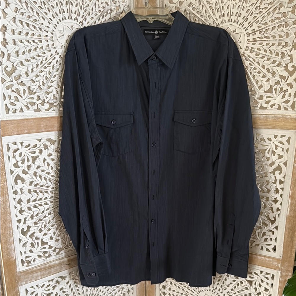 Black Button-Up Shirt
